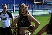 ELF: Die Pyromaniacs Cheerleader beim Heimspiel von Rhein Fire gegen die Frankfurt Galaxy am 21.08.2022