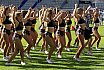 ELF: Die Pyromaniacs Cheerleader beim Heimspiel von Rhein Fire gegen die Frankfurt Galaxy am 21.08.2022