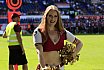 ELF: Die Pyromaniacs Cheerleader beim Heimspiel von Rhein Fire gegen die Frankfurt Galaxy am 21.08.2022