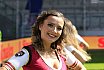 ELF: Die Pyromaniacs Cheerleader beim Heimspiel von Rhein Fire gegen die Frankfurt Galaxy am 21.08.2022