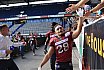 ELF: Die Pyromaniacs Cheerleader beim Heimspiel von Rhein Fire gegen die Frankfurt Galaxy am 21.08.2022