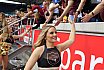 ELF: Die Pyromaniacs Cheerleader beim Heimspiel von Rhein Fire gegen die Barcelona Dragons am  26.06.2022