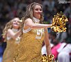 Das  Frankfurt Skyliners Danceteam beim Heimspiel gegen Telekom Baskets Bonn am 04.11.2018