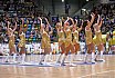 Das Frankfurt Skyliners Danceteam beim Heimspiel gegen Basketball Löwen Braunschweig am 24.11.2018
