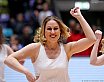 Das Frankfurt Skyliners Danceteam beim Heimspiel gegen Basketball Löwen Braunschweig am 24.11.2018