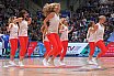 Das Frankfurt Skyliners Danceteam beim BBL Pokal Heimspiel gegen die Basketball L&ouml;wen Braunschweig am 22.12.2018