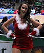 Das Frankfurt Skyliners Danceteam beim BBL Heimspiel gegen die Eisb&auml;ren Bremerhaven am 26.12.2018
