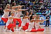 Das Frankfurt Skyliners Danceteam beim BBL Heimspiel gegen die Eisb&auml;ren Bremerhaven am 26.12.2018