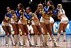 Das Frankfurt Skyliners Danceteam beim BBL Heimspiel gegen MHP Riesen Ludwigsburg am 10.02.2019