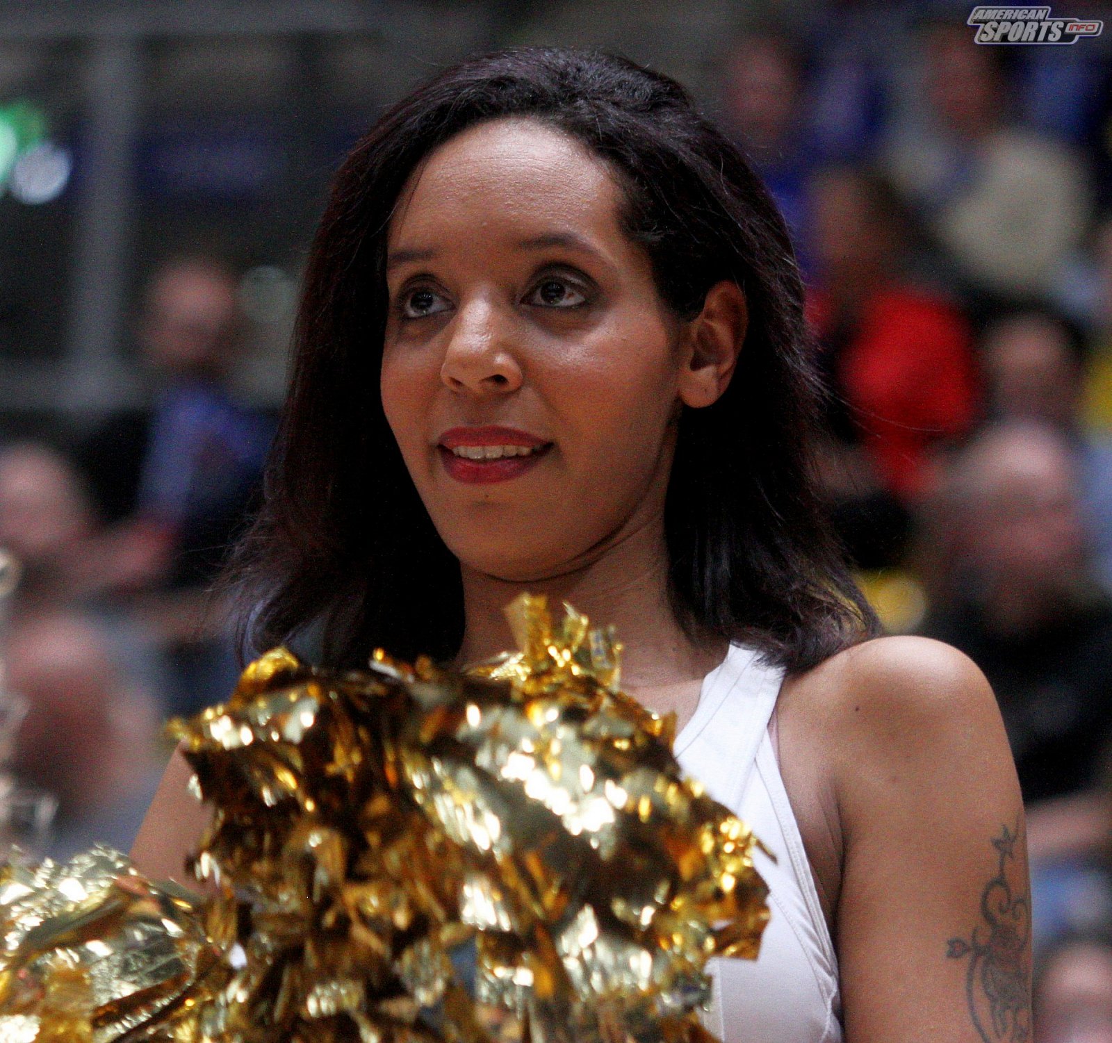 Das Frankfurt Skyliners Danceteam beim BBL Heimspiel gegen Alba Berlin am 03.03.2019