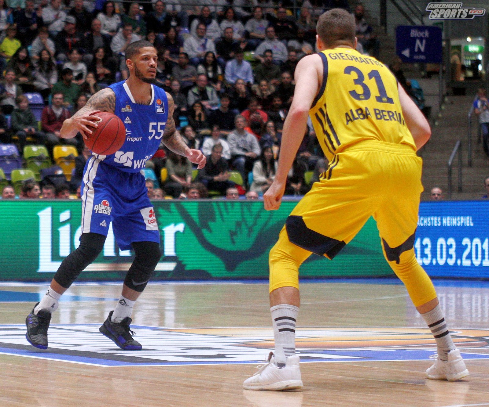 BBL: Fraport Skyliners Frankfurt vs Alba Berlin 86:99 03.03.2019