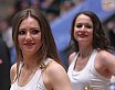 Das Frankfurt Skyliners Danceteam beim BBL Heimspiel gegen Alba Berlin am 03.03.2019