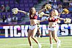 Die Cheerleader beim Spiel Vienna Vikings vs Rhein Fire (26:33) am 21.06.2025