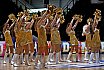Das Skyliners Danceteam beim Heimspiel gegen den FC Bayern M&uuml;nchen Basketball am 06.10.2019