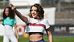 Die Cologne Cheerdance Cheerleader beim Heimspiel gegen die NewYorker Lions am 11.05.2019