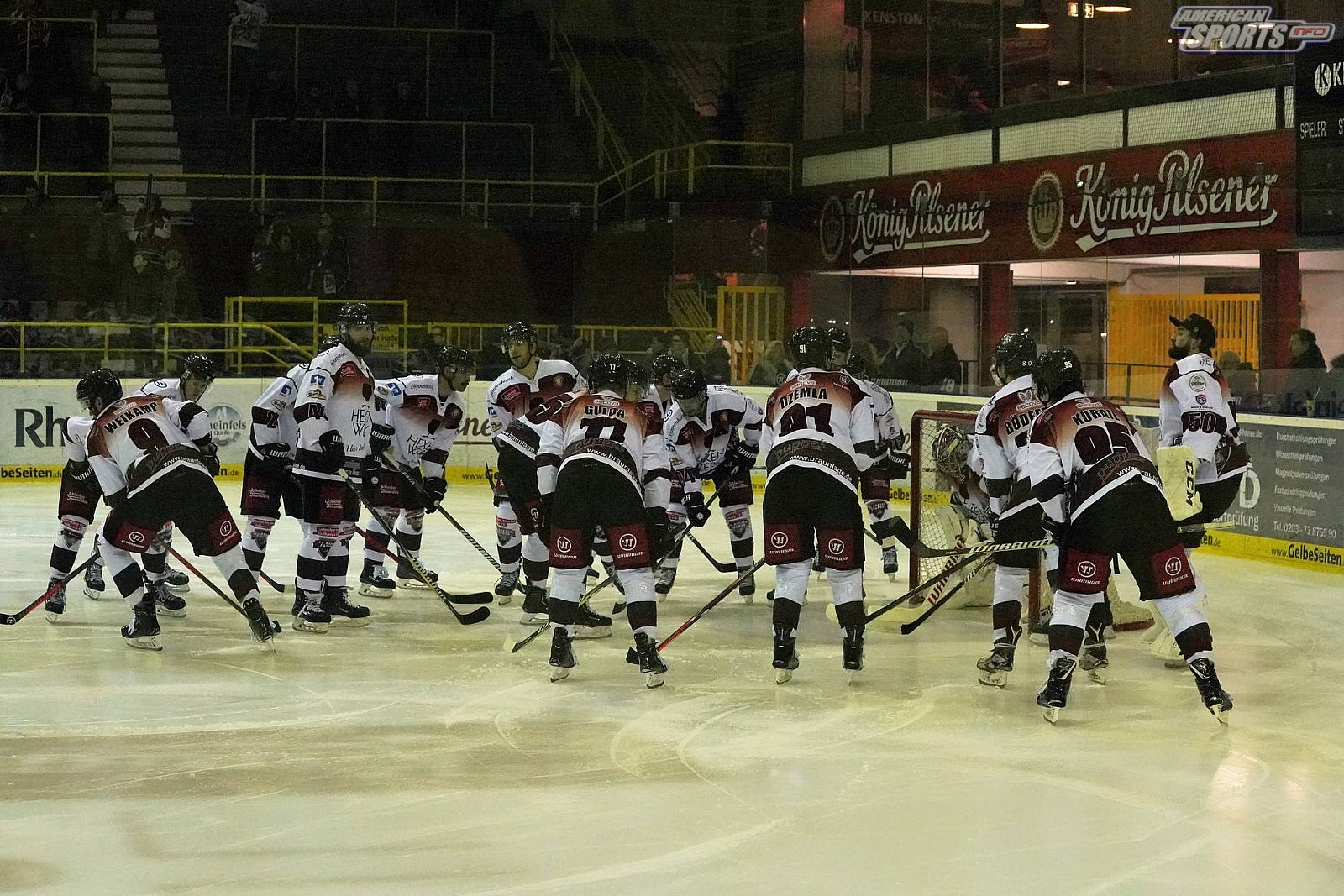 Oberliga Eishockey: EV Füchse Duisburg vs EC Harzer Falken 4:3 nP 30.11.2018 