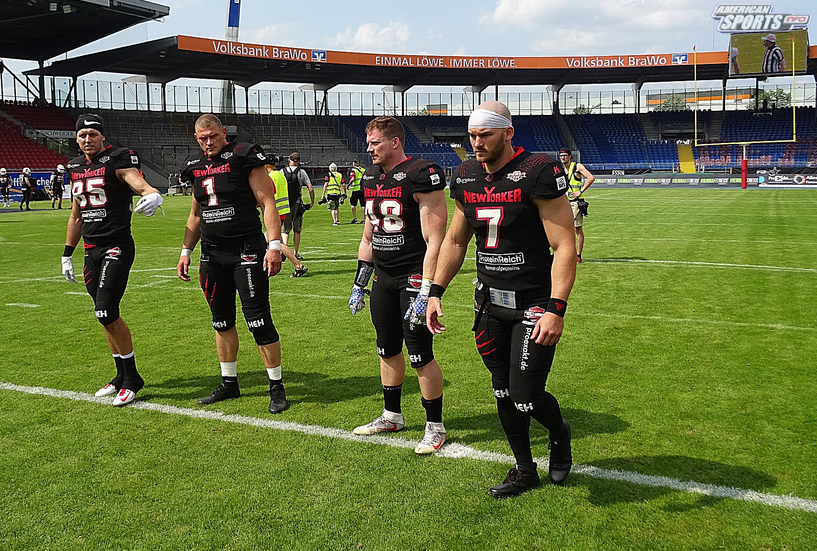 GFL Nord New Yorker Lions Braunschweig vs. Berlin Rebels 34:09 28.07.19