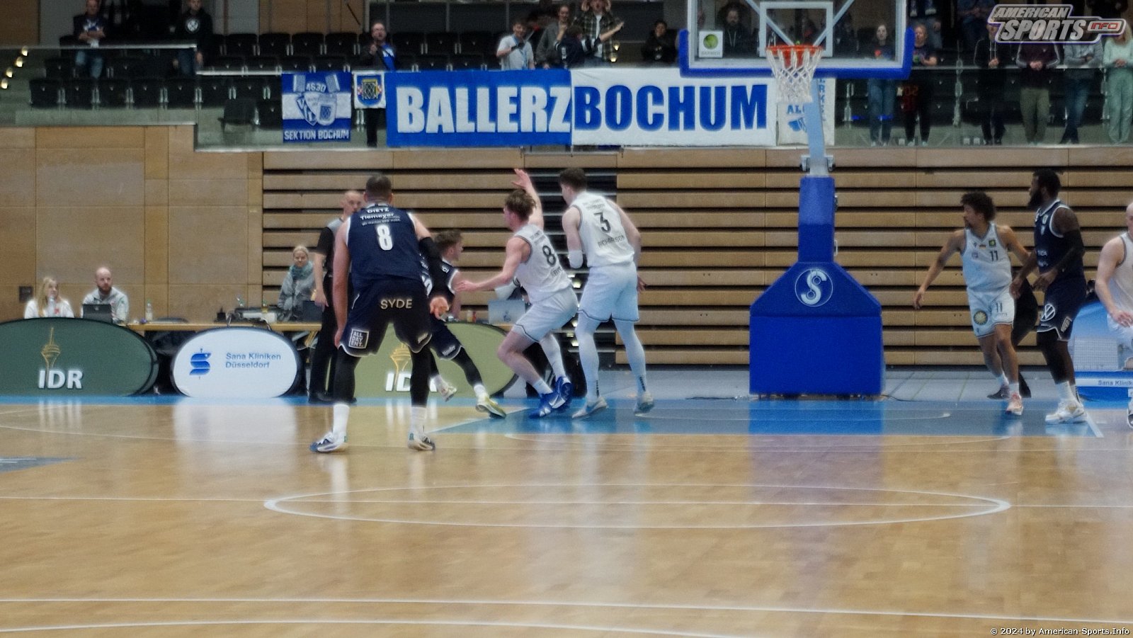 Pro A: ARTGiants Düsseldorf vsVfL SparkassenStars Bochum  87:84 30.03.2024