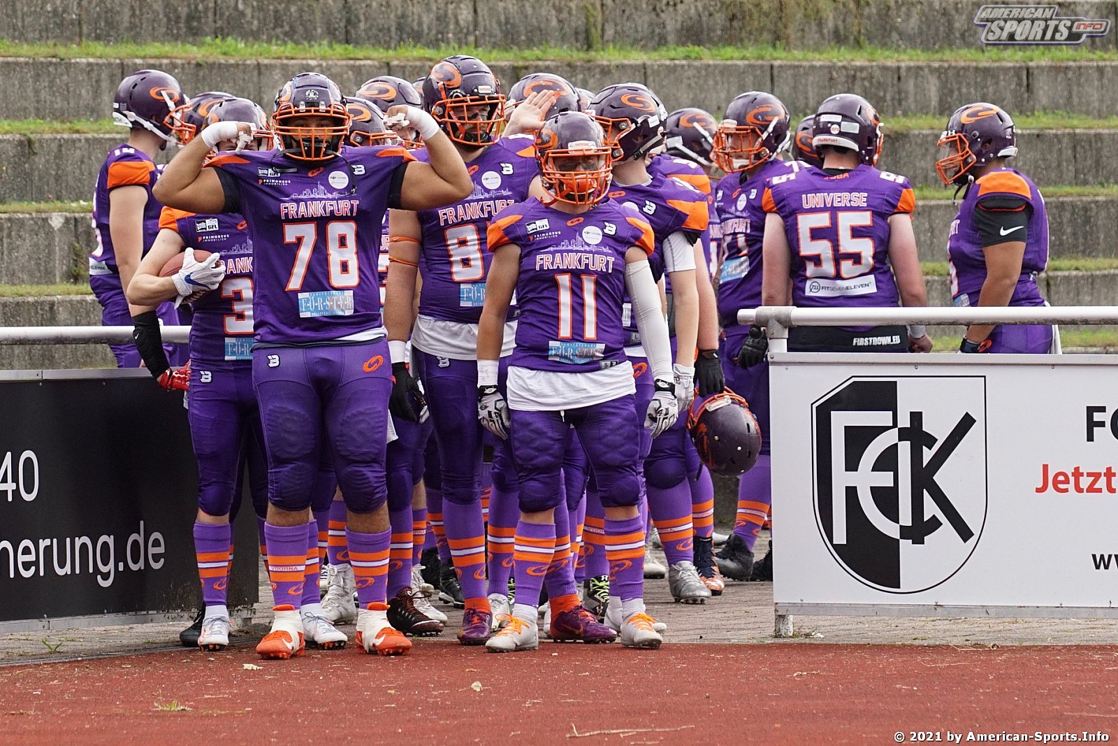 GFL Süd: Allgäu Comets vs Frankfurt Universe 42:10 22.08.2021