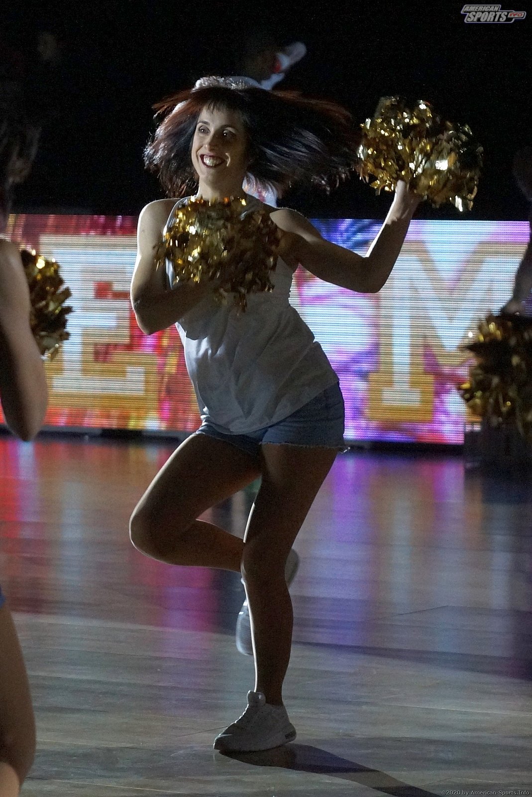 Das Skyliners Danceteam beim Heimspiel gegen die Jobstairs Giessen 46ers am 04.01.2019