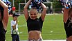 Die Bad Homburg Sentinels Cheerleader beim Heimspiel gegen die Kaiserslautern Pikes am 09.06.2019