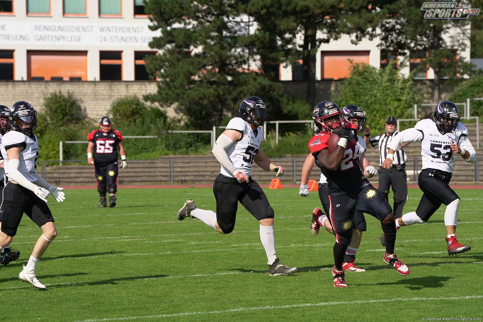 GFL2 Nord: Düsseldorf Panther vs Langenfeld Longhorns 14:07 26.08.2023