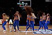 Das Skyliners Danceteam beim Heimspiel gegen die Jobstairs Giessen 46ers am 04.01.2019
