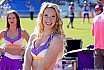 Die Frankfurt Universe Cheerleader beim Ausw&auml;rtsspiel in Marburg am 05.09.2021