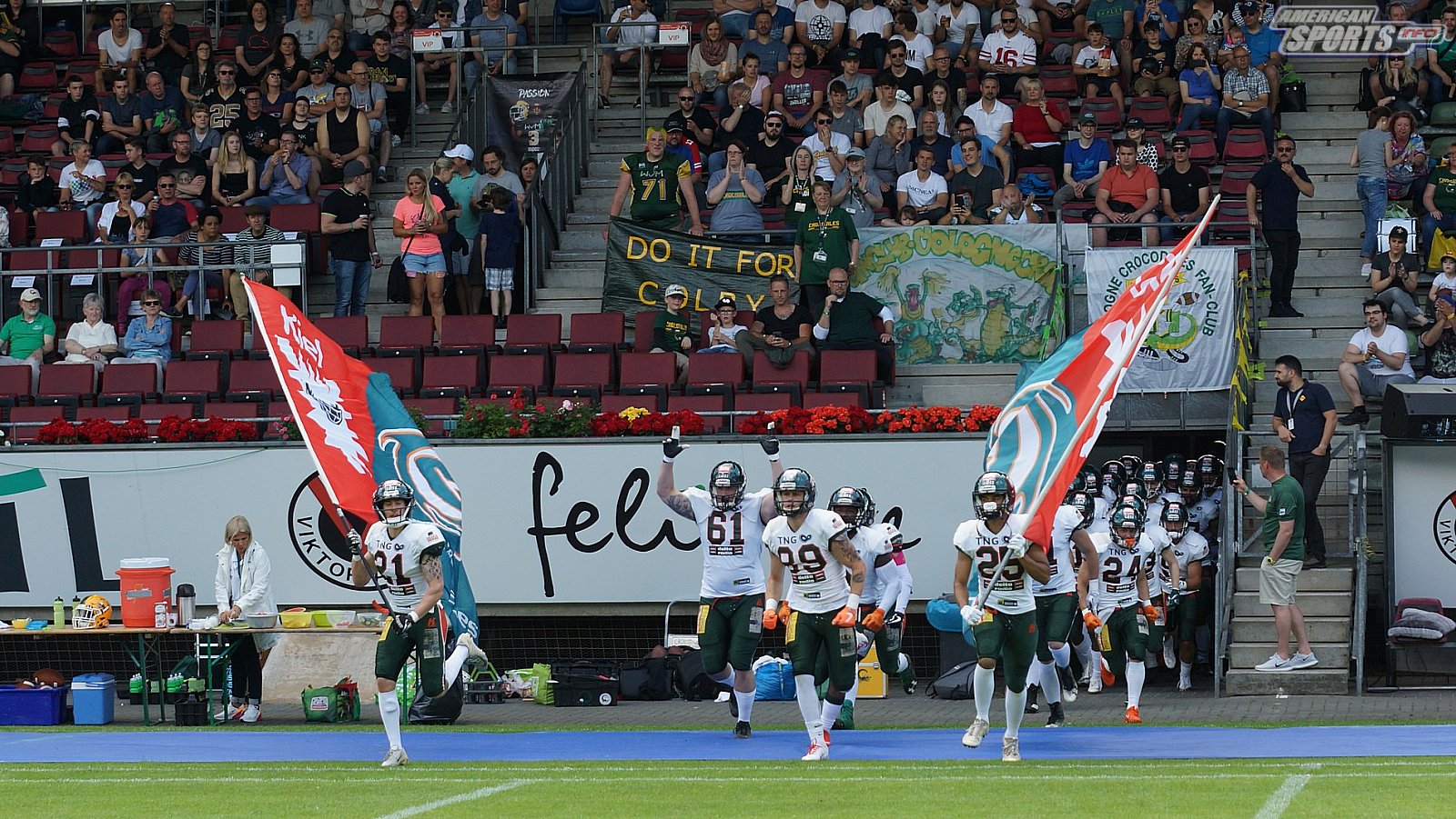 GFL Nord: Cologne Crocodiles vs Kiel Baltic Hurricanes 13:12 15.06.2019