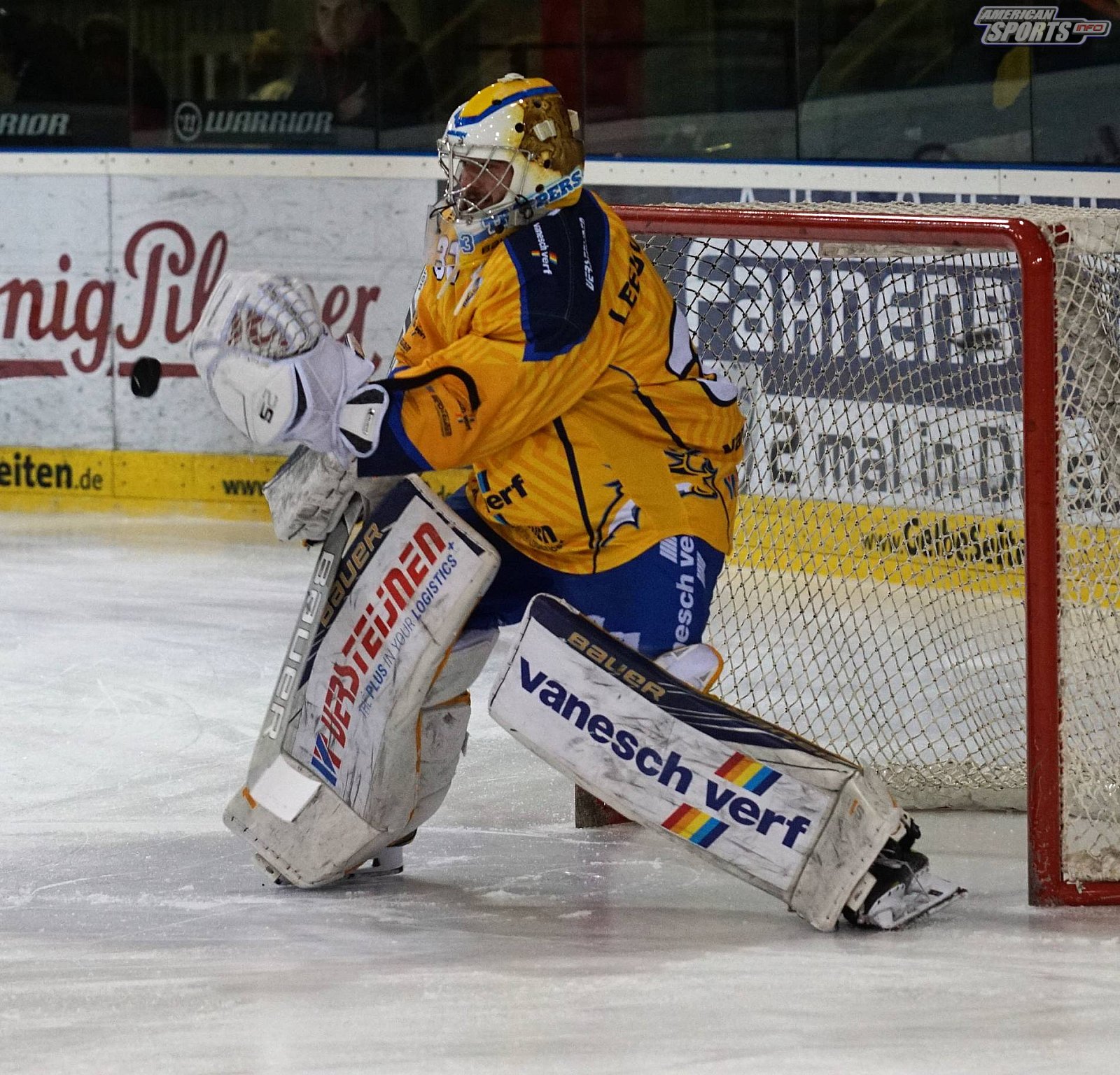 Oberliga Eishockey: Füchse Duisburg vs Tillburg Trappers 4:1 02.11.2018