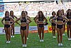 ELF: Die Pyromaniacs Cheerleader beim Heimspiel von Rhein Fire gegen die Leipzig Kins am 04.09.2022