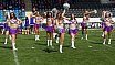 Die Frankfurt Universe Cheerleader beim Heimspiel gegen die Allg&auml;u Comets 05.05.2019