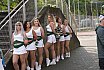 Die Cheerleader beim NRW Derby der D&uuml;sseldorf Panther gegen die Cologne Crocodiles am 07.09.2019