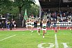 Die Cheerleader beim NRW Derby der D&uuml;sseldorf Panther gegen die Cologne Crocodiles am 07.09.2019