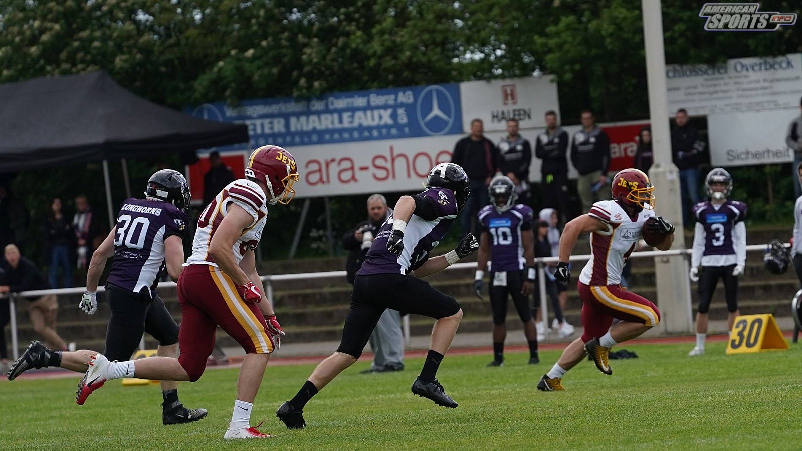 GFL2: Langenfeld Longhorns vs Troisdorf Jets 24:12 27.04.2019