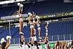 ELF: Die Pyromaniacs Cheerleader beim Heimspiel von Rhein Fire gegen die Paris Musketeers am  18.06.2023