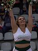 Die Cheerleader beim NRW Derby der D&uuml;sseldorf Panther gegen die Cologne Crocodiles am 07.09.2019