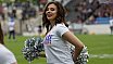 Die Frankfurt Universe Cheerleader beim Heimspiel gegen die Allg&auml;u Comets 05.05.2019