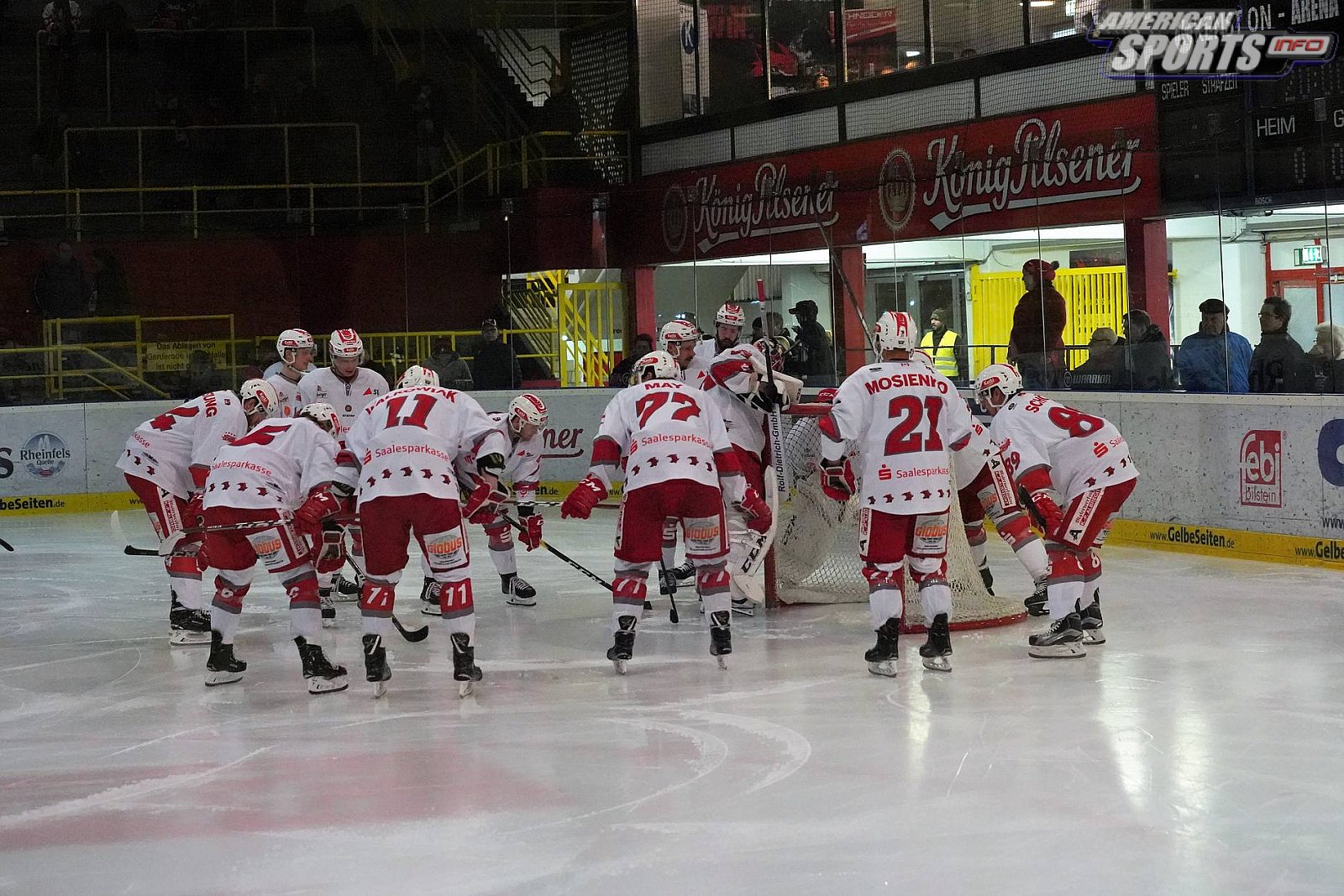 Oberliga Eishockey: Füchse Duisburg vs Halle Saalebulls 2:4 18.11.2018