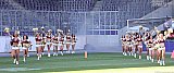 Die Cheerleader beim Spiel Vienna Vikings vs Rhein Fire (26:33) am 21.06.2025