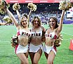 Die Cheerleader beim Spiel Vienna Vikings vs Rhein Fire (26:33) am 21.06.2025