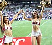 Die Cheerleader beim Spiel Vienna Vikings vs Rhein Fire (26:33) am 21.06.2025