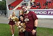 Die Cheerleader beim Spiel Frankfurt Galaxy vs Rhein Fire am 02.06.2024