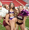 Die Cheerleader beim Spiel Frankfurt Galaxy vs Rhein Fire am 02.06.2024