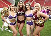 Die Cheerleader beim Spiel Frankfurt Galaxy vs Rhein Fire am 02.06.2024