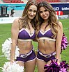 Die Cheerleader beim Spiel Frankfurt Galaxy vs Rhein Fire am 02.06.2024