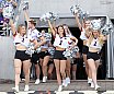 Die Frankfurt Galaxy Dancers beim Heimspiel der Frankfurt Galaxy gegen Stuttgart Surge am 12.07.2025