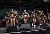 ELF: Die Pyromaniacs Cheerleader beim Heimspiel von Rhein Fire gegen die Paris Musketeers am  18.06.2023