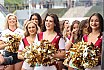 ELF: Die Cheerleader beim Spiel Rhein Fire vs Vienna Vikings am 01.06.2025