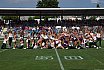 Die Frankfurt Galaxy Cheerleader beim Spiel Frankfurt Galaxy vs Paris Musketeers am 24.06.2022
